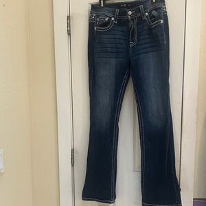 Miss Me Dark Blue Boot Cut Women's Jeans